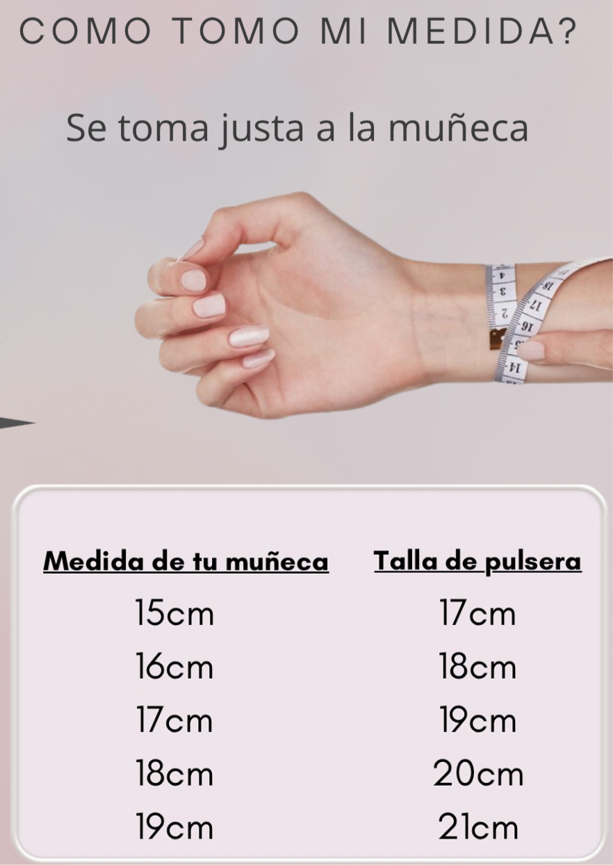 Pulsera corazón rígida circonio
