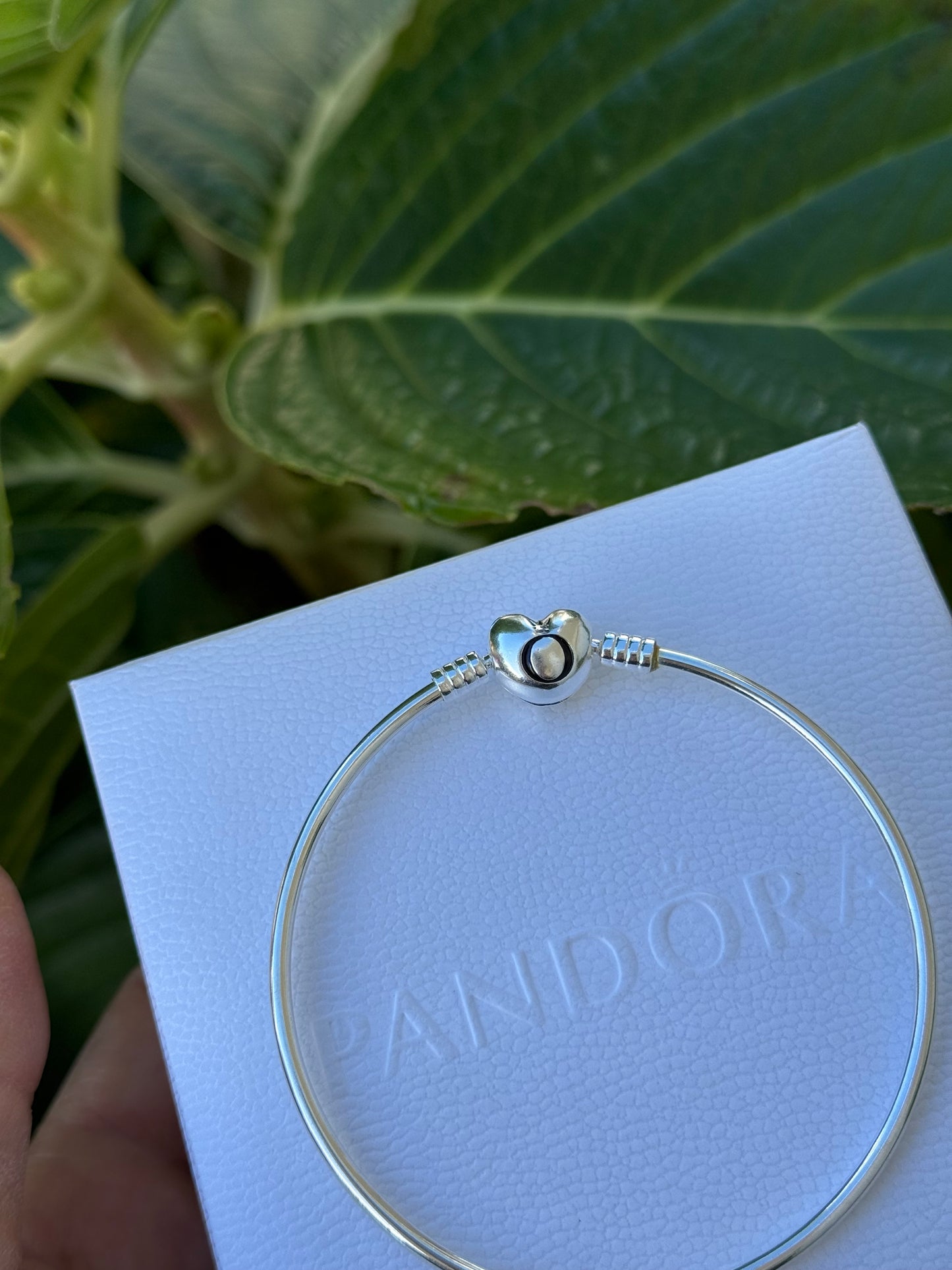 Pulsera rígida corazón