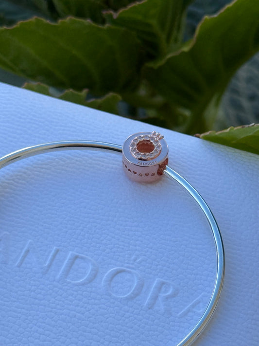 Charms separador Pandora circonio