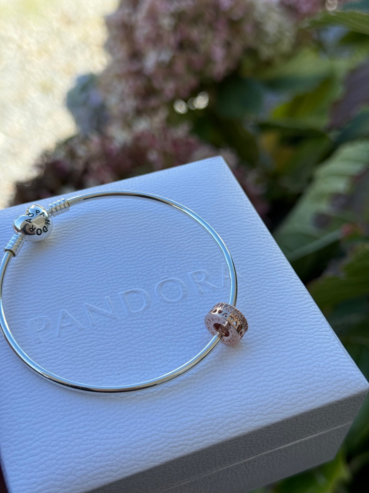 Charms separado Pandora rose gold
