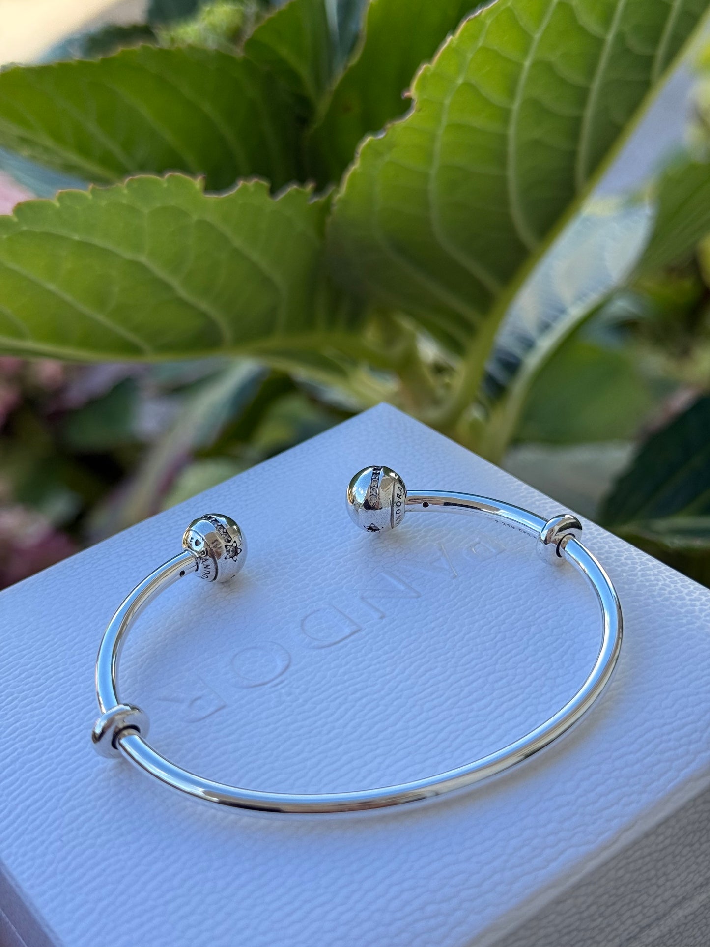 Pulsera Pandora abierta