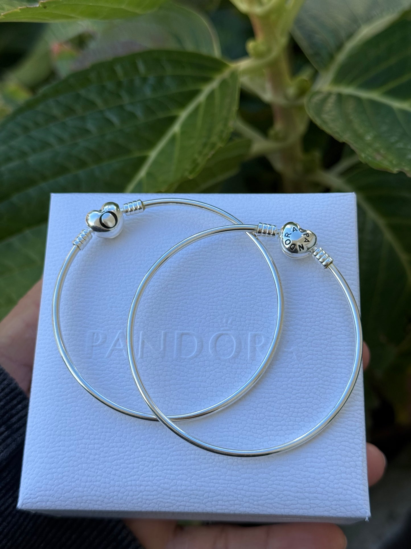 Pulsera rígida corazón